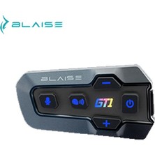 Blaise Blaıse Gt1 Bluetooth Motosiklet Interkom Siyah