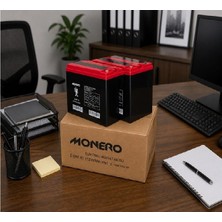 Monero 12V-80 Amper 2 Li Paket (45 Amper Ebatlarında) Elekrikli Bisiklet Aküsü Ebatlar: 223X121X174MM