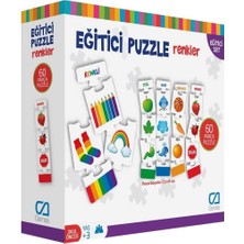Trivogue CA.5029 Eği̇ti̇ci̇ Puzzle Renkler