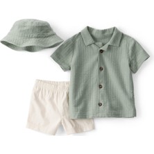 Carter's Erkek Bebek Alt Üst Set 3 Ay-24 Ay Yeşil