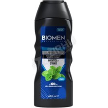 5 Adet Biomen Şampuan Siyah Mentol + Çinko Tüm Saçlar 400 ml