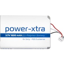 Power-Xtra - Sony - Ps5 Dualsense Bataryası - 3.7V 1600MAH Li-Po Batarya