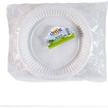 5 Adet Deva Ömür Plastik Tabak Büyük 25'li Eko