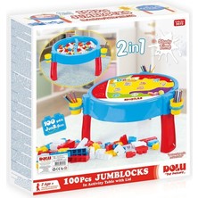 Trivogue 3072 100 Parça Mega Bloklu Aktivite Masasi