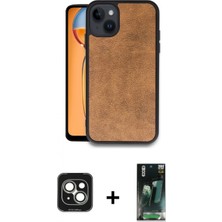 Pileli Store Pilelistore™ iPhone 15 Kılıf Kıvılcım Işık Serisi - Şeffaf 360 Full Body Arka Koruyucu + Pvd Metal Kamera Lens - Yl