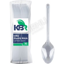 3 Adet Kbr Plastik Kaşık 10'lu