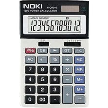 Noki Hesap Makinesi H-CN010 12 Haneli Masaüstü Hesap Makinesi