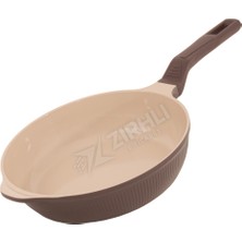 3 Adet Akdeniz Derin Döküm Tava 28 cm