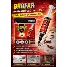 Brofar Jel Hamam Böceği ve Karınca Jeli 5 gr Etkili Haşere Ilacı Ev Içi Kullanım 1 Adet