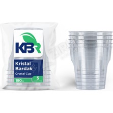 5 Adet Kbr Kristal Bardak 5'li