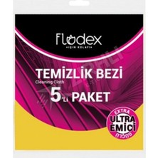 3 Adet Flodex Temizlik Bezi 5'li