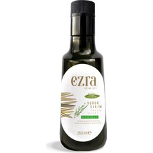 Ezra Olive Oil Soğuk Sıkım Naturel Erken Hasat 250 ml Limonlu Zeytinyağı 2025 2026 Hasadı