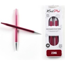 Fdmstar Knitpro | Zing | Normal Değiştirilebilir Şişler | 6.50MM | Interchangeable Ndl | 47508 |