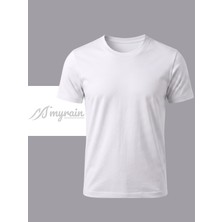 Myrain Bisiklet Yaka Basic Tişört (Slimfit)