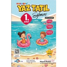 Mavi Boncuk 1. Sınıf Yaz Tatil Kitabı Şifreli Maarif Model