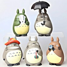 Dek Totoro Karakter Figür 14.5 cm - 1 Adet Rastgele Model