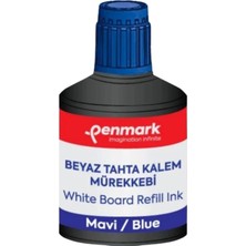 Penmark Beyaz Tahta Kalemi Mürekkebi 100 ml Mavi