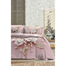 Monohome Anneler Günü Özel %100 Pamuk Percale Nevresim Takımı – Premium Koleksiyon | Pink Pearls