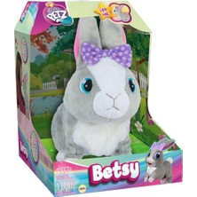 Trivogue 9586 Sesli ve Hareketli Peluş Tavşan Betsy-Sunman