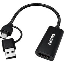 Philips SWR1650F/93 HDMI To Usb-C / USB 3.0 4K Ultra Hd Görüntü Yakalama Kartı