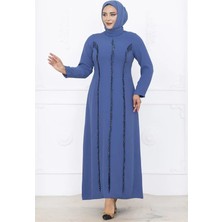 Tuna Abiye Elbise Indigo