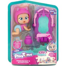 Trivogue CYP04000 Cry Babies Play Time Mini Millie Bebek ve Aktivite Halısı