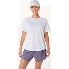 Asics  Silver  Kadın T-Shirt - Beyaz