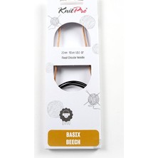 Fdmstar Knitpro | Basix Beech Fixed C.n | 150CM | 2.00MM | 35622 |