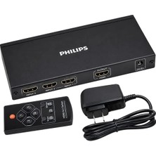 Philips SWR9101W/93 HDMI Quad Multi-Viewer 4-Giriş 1-Çıkış Ekran Bölücü ve Seçici Switch