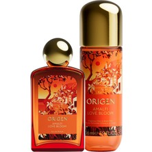 Origen Amalfi Love Bloom Kadın Parfümü + Saç ve Vücut Spreyi Set