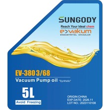 Sungody 3803 – Sentetik Vakum Pompası Yağı (Pao Bazlı)