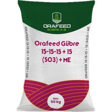 Orafeed 15-15-15 + 15 (So3) Dengeli Taban Gübresi 50KG