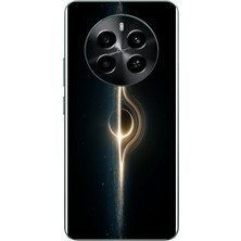 Le Balvo Realme 12 4g Uyumlu Galaksi Uzay Baskılı Silikon Kılıf