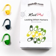 Fdmstar Knitpro | Mioring Stitch Markers | Tapestry Needles  | Locking Stitch Markers | Kilitli Dikiş Işaretleyicileri | Plastik | 10899 |