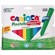 Zenvia Zcv Mey Ithalat®  Üçgen Yıkanabilir Pastel Boya Kalemi 12'li 42671 ZNV2026