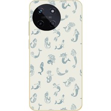 Le Balvo Realme 11 4g Uyumlu Deniz Kızları Baskılı Silikon Kılıf