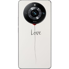Le Balvo Realme 11 Pro Uyumlu Love Aşk Baskılı Silikon Kılıf