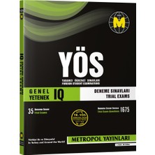TR-YÖS GENEL YETENEK (IQ) DENEME SINAVLARI (35 SINAV)