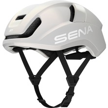 Sena S1 Akıllı Bisiklet Kaskı (Mat Beyaz, L Beden)