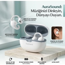 MMctech Klipsli Kablosuz Kulaklık Açık Tasarım, Bluetooth 5.4, Enc Gürültü Engelleme