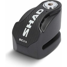 Shad Disk Kilidi Alarmlı 6 mm Siyah 120DB