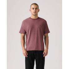 Levi's Red Tab Vintage Erkek Bordo Bisiklet Yaka T-Shirt A0637-0178