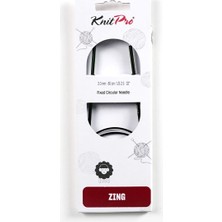 Fdmstar Knitpro | Zing | 3 mm | 80 cm | Misinalı Şiş | Sabit Yuvarlak Örgü Şiş | 47125 |