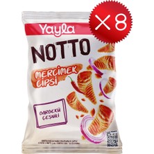 Yayla Notto Barbekü Çeşnili Mercimek Cipsi 55 G X8