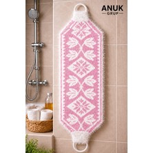 Anuk Grup Halkalı Banyo Lifi Yumuşak Dokulu - Çeyizlik , Düğün Nişan Söz Bohça Umre Hediyelik