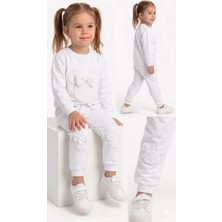 Baby Najmaddin 2-3-4-5 Yaş Tüy Nakışlı Penye Çocuk Takımı Najmaddin