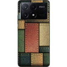Le Balvo Poco X6 Pro Uyumlu Kot Cepleri Baskılı Silikon Kılıf