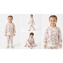 Baby Najmaddin 2-3-4-5 Yaş Çift Fiyonklu Penye Çocuk Takımı Najmaddin