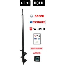 Dogant Endüstriyel Hilti Uyumlu Toprak Burgu 60X10