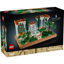 10359 LEGO Icons Çeşmeli Bahçe - Fountain Garden 1302 Parça +18 Yaş